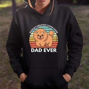 Worlds Greatest Chow Chow Dad Ever Cute Chow Chow Dog Dad T Shirt Itees Global 4