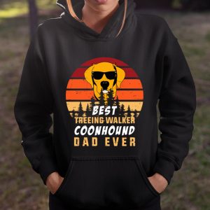 best treeing walker coonhound dad ever T Shirt Itees Global 4