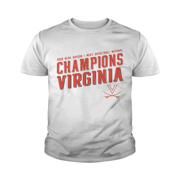 2019 NCAA Division I Men’s Basketball National Champions Virginia shirt