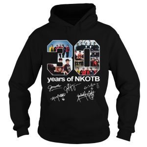 30 Years Of NKOTB Signatures Shirt 2