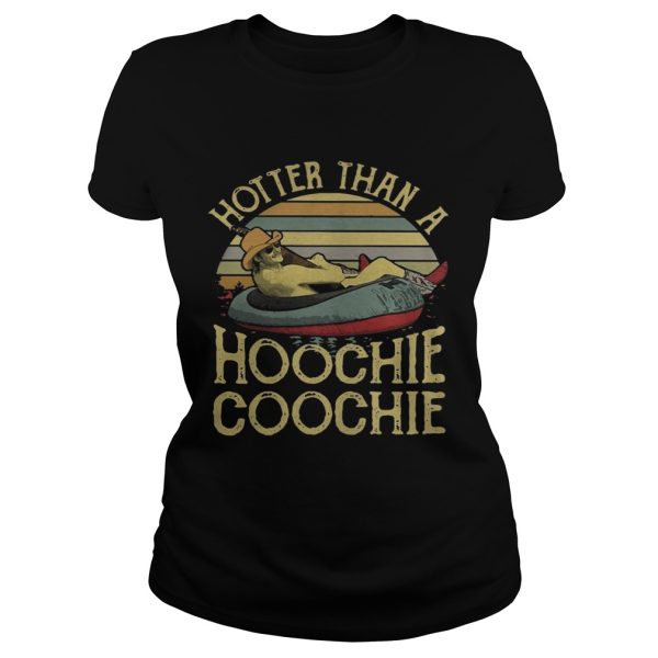 Alan Jackson hotter than a hoochie coochie retro shirt