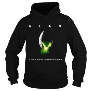 Alan in space nobody can hear you in space T Shirt 2