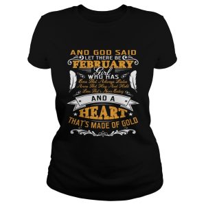And God Said Let There Be February Girl Who Has Shirt 1 And God Said Let There Be February Girl Who Has Shirt 2