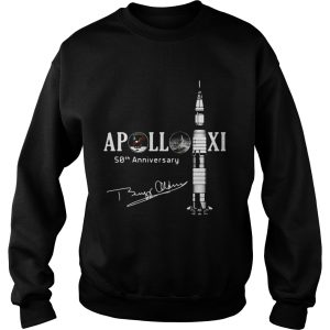 Apollo 11 50th anniversary with Apollo astronaut Buzz Aldrin signature shirt 3