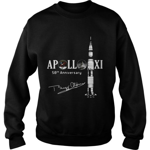 Apollo 11 50th anniversary with Apollo astronaut Buzz Aldrin signature shirt