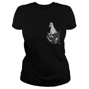 Appaloosa Horse in pocket shirt 1