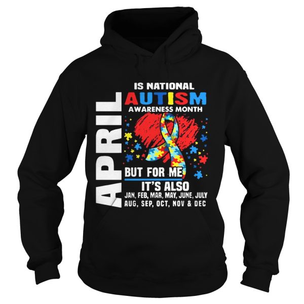 April Is National Autism Awareness Month T-shirt