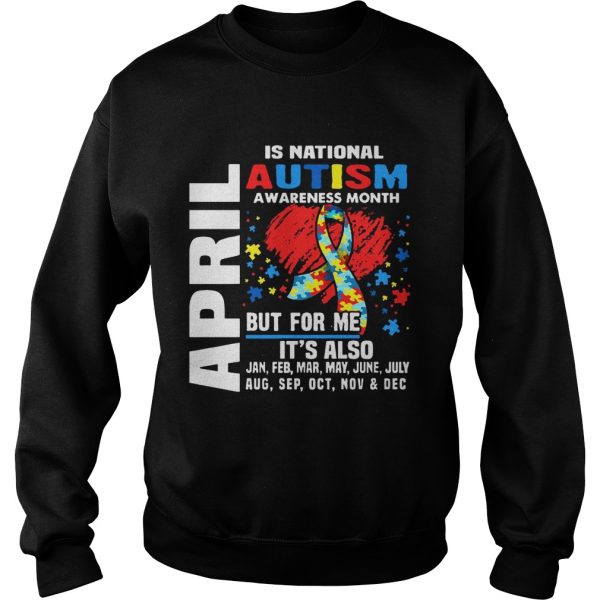 April Is National Autism Awareness Month T-shirt