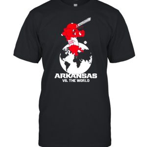 Arkansas Razorback vs the world shirt