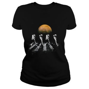 Astronauts in Walking in Space Occupy Mars Gift Shirt 1