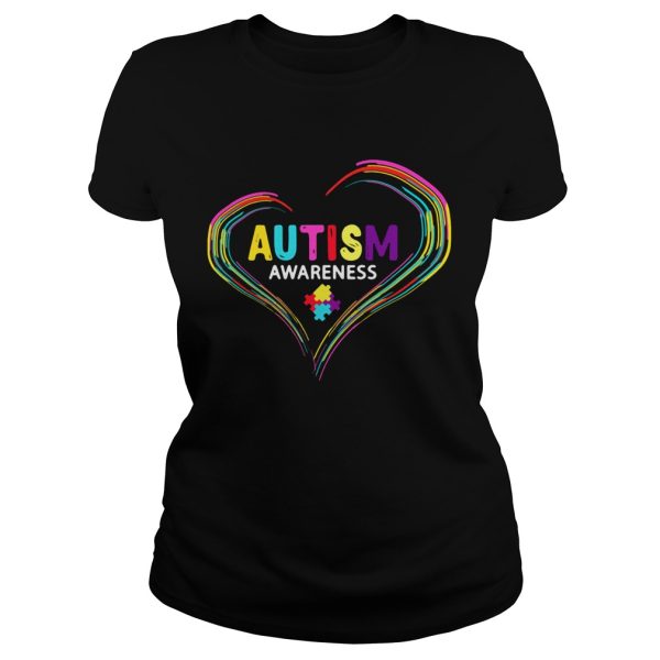 Autism Awareness April World Heart Shirt