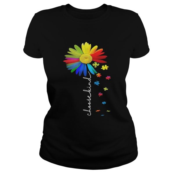 Autism Awareness Sunflower choose kind shirt