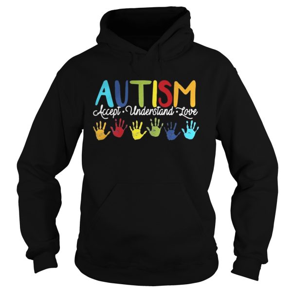 Autism accept understand love shirt