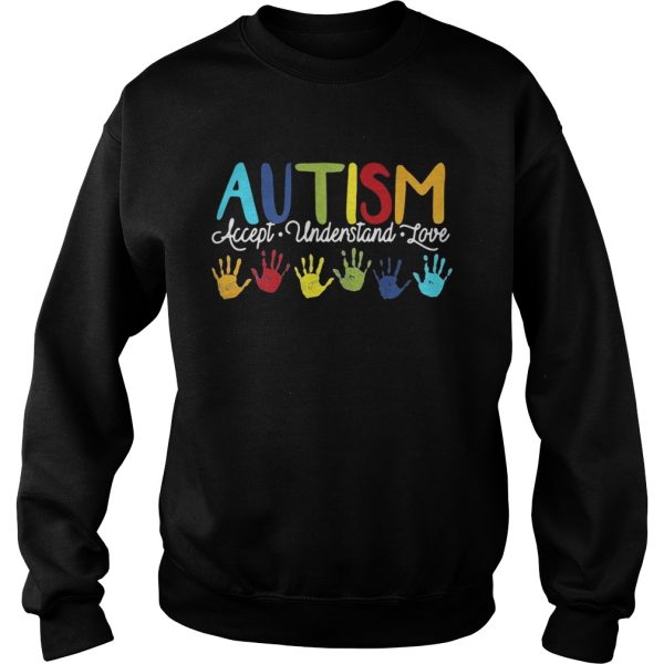 Autism accept understand love shirt