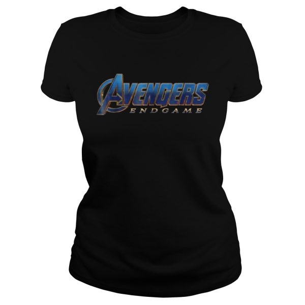 Avengers endgame logo shirt