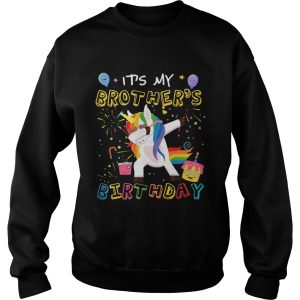 Awesome It's My Brother's Birthday Funny Kid T Shirt 3
