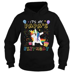 Awesome It's My Papa's Birthday Funny Kid T Shirt 2