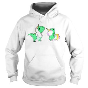 Baby Dinosaur T-Rex and Unicorn shirt 1 Baby Dinosaur T Rex and Unicorn shirt 2