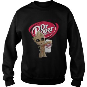 Baby Groot hug Dr Pepper shirt 1