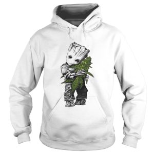 Baby Groot hug weed shirt 1