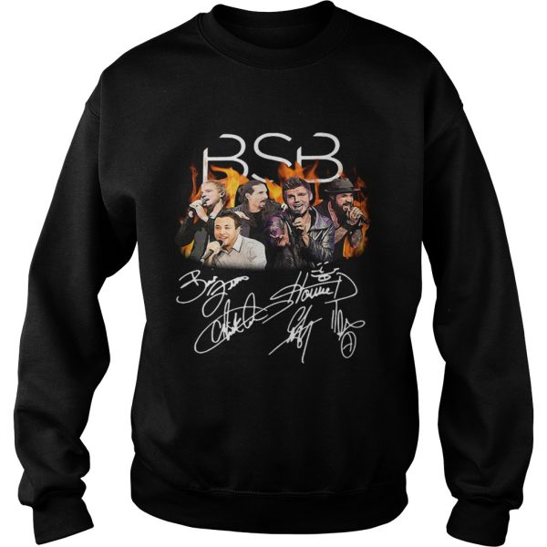 Backstreet Boys Nick Carter Kevin Richardson Howie Dorough AJ McLean Brian Littrell signature shirt