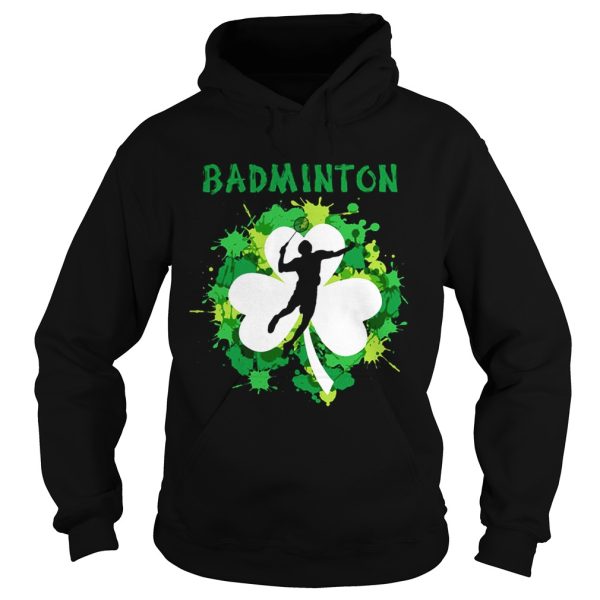 Badminton Shamrock Irish St Patty’s Day Sport Shirt For Badminton Lover Shirt