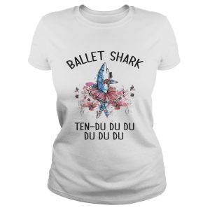Ballet shark Ten Du Du Du Du Du Youth shirt 1