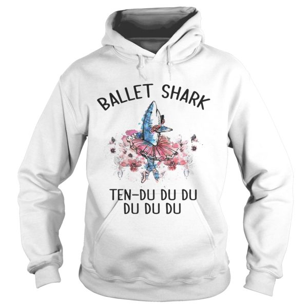 Ballet shark Ten Du Du Du Du Du Youth shirt