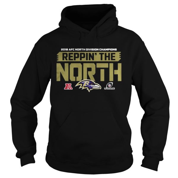 Baltimore Ravens 2018 AFC north division champions reppin the North shirt