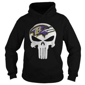 Baltimore Ravens Punisher NFL shirt 1