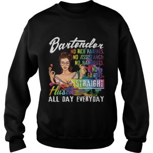 Bartender Straight Hustle All Day Everyday T shirt 3