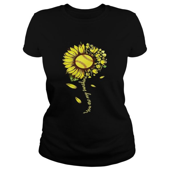 Baseball you are my sunshine shirt