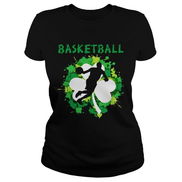 Basketball Shamrock Irish St Patty’s Day Sport Shirt For Basketball Lover Shirt