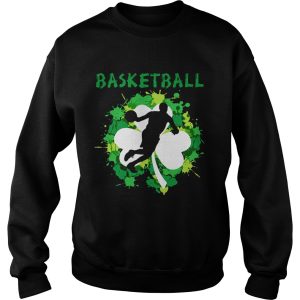 Basketball Shamrock Irish St Patty's Day Sport Shirt For Basketball Lover Shirt 3