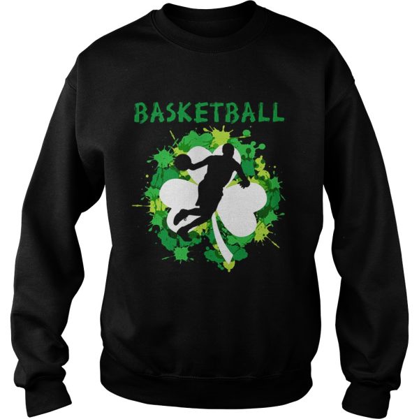 Basketball Shamrock Irish St Patty’s Day Sport Shirt For Basketball Lover Shirt