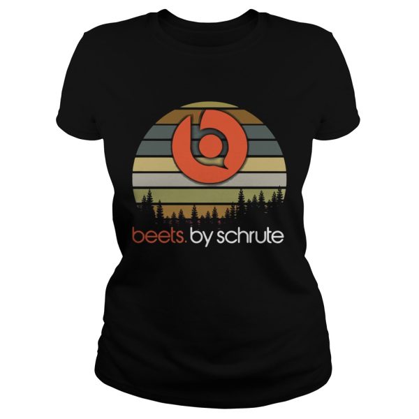 Beets By Schrute sunset shirt