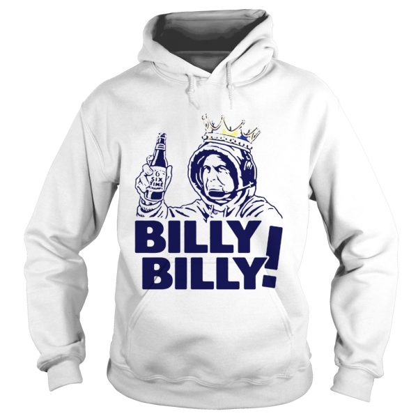 Bill Belichick holding Bud Light six-time champs billy billy shirt