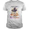 Black Chihuahua Just A Girl Who Loves Dogs And Halloween Shirt