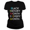 Black History Month is Every Month shirt