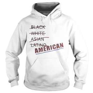 Black white Asian latino American shirt 2