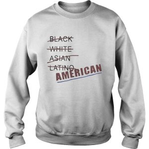 Black white Asian latino American shirt 3