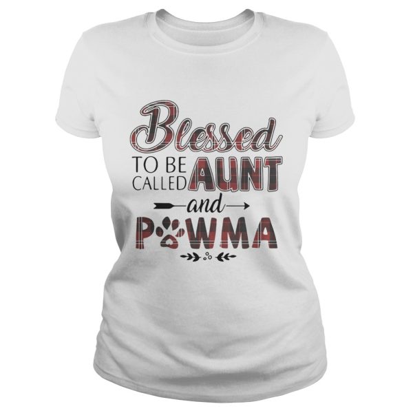 Blessed To Be Called Aunt And Pawma Shirt