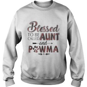 Blessed To Be Called Aunt And Pawma Shirt 3