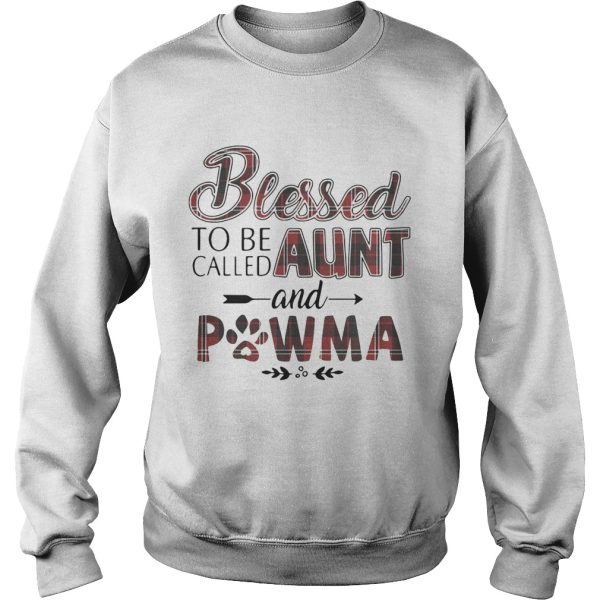 Blessed To Be Called Aunt And Pawma Shirt