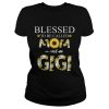Blessed To Be Called Mom And Gigi T-Shirt