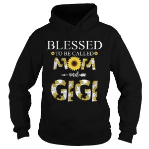 Blessed To Be Called Mom And Gigi T Shirt 2