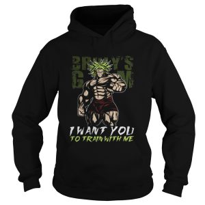 Broly's Gym I Want You To Train With Me Super Saiyan shirt 2