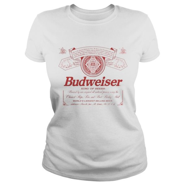 Budweiser King of beers shirt