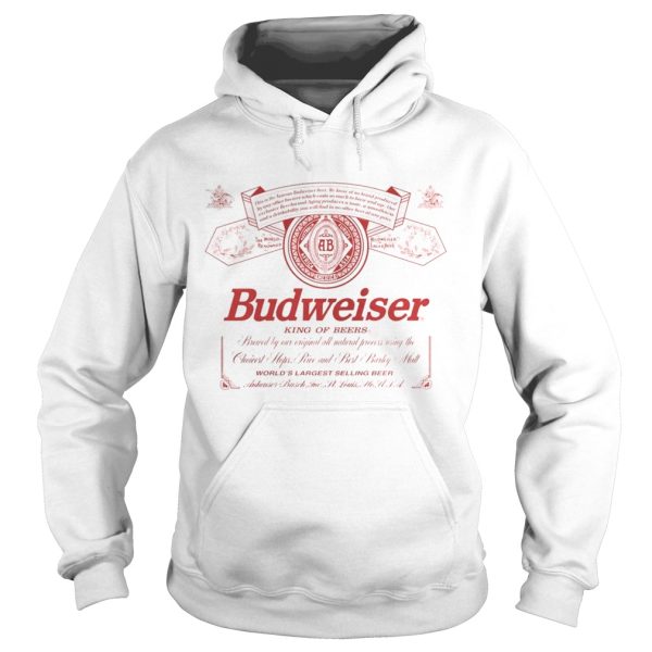 Budweiser King of beers shirt