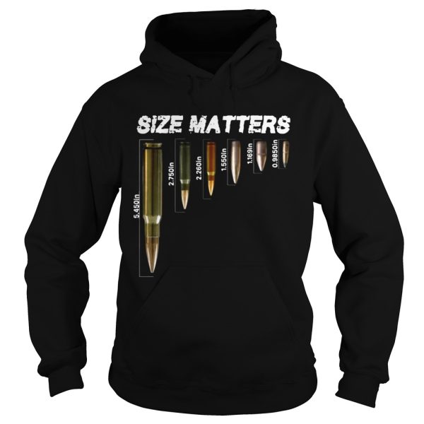 Bullets Size Matters shirt